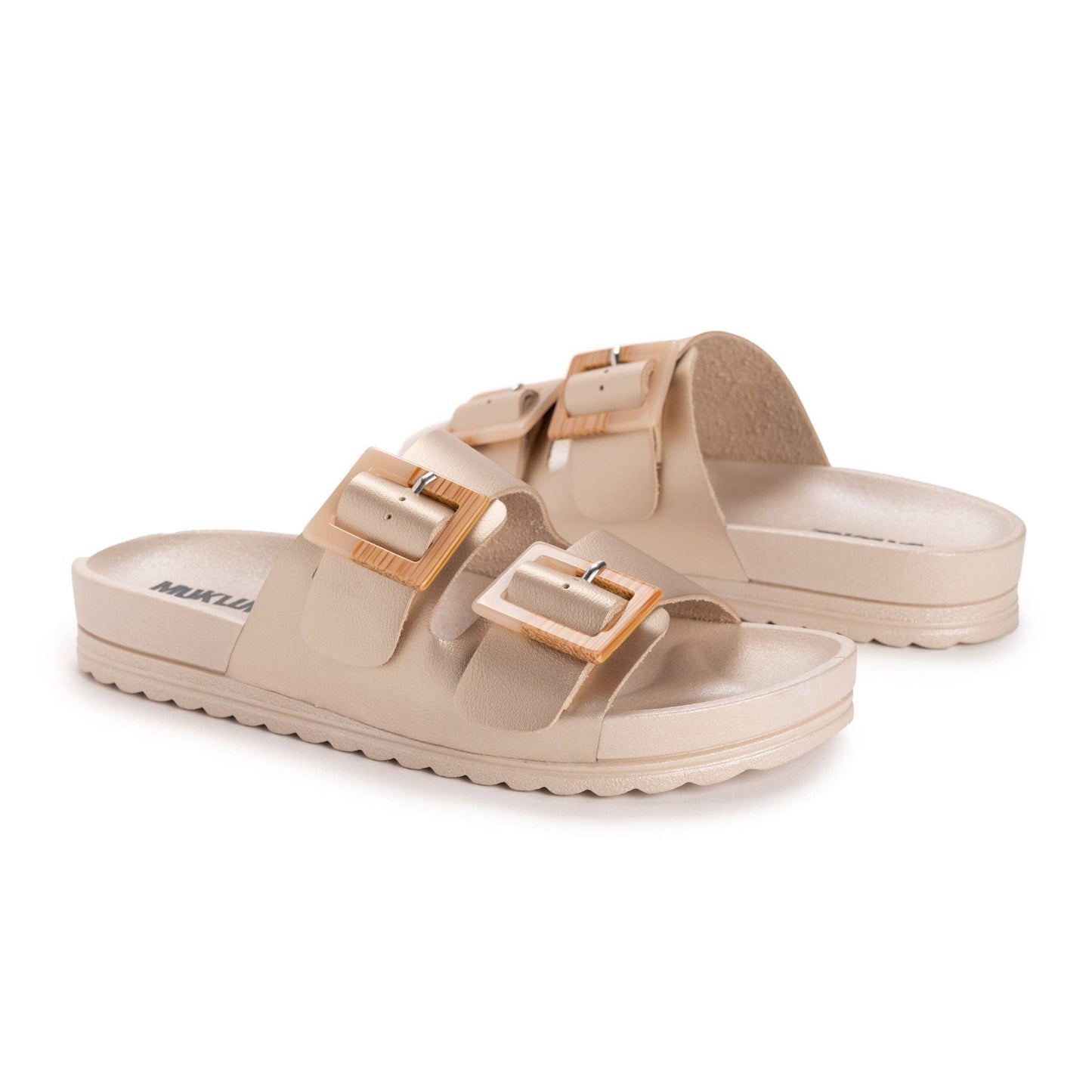 Muk Luks Women's Grand Cayman Sandal: Blush / 7