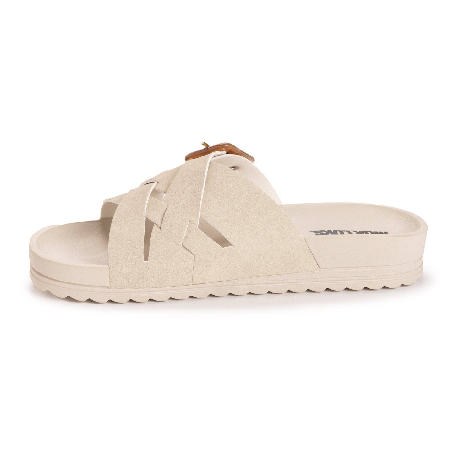 Muk Luks Women's Grand Shayna Sandal: Black / 10