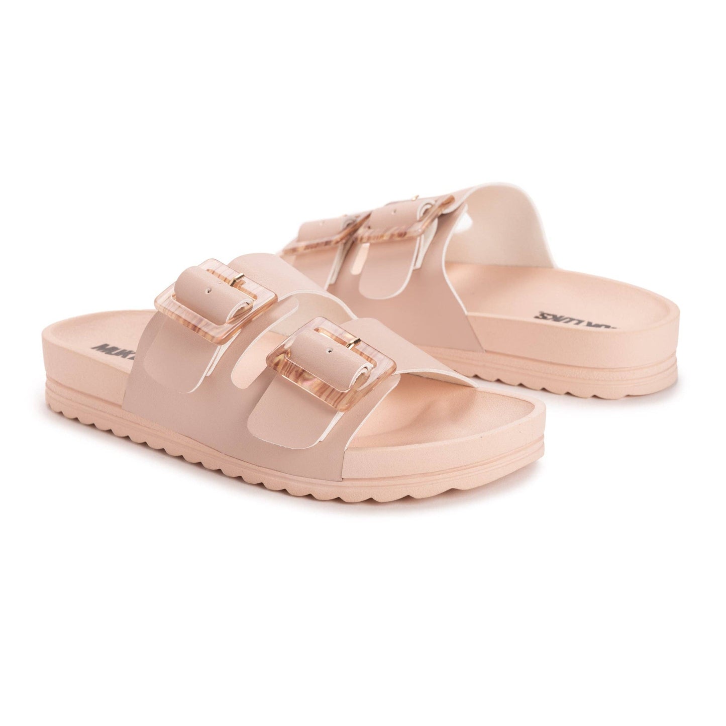 Muk Luks Women's Grand Cayman Sandal: Blush / 8