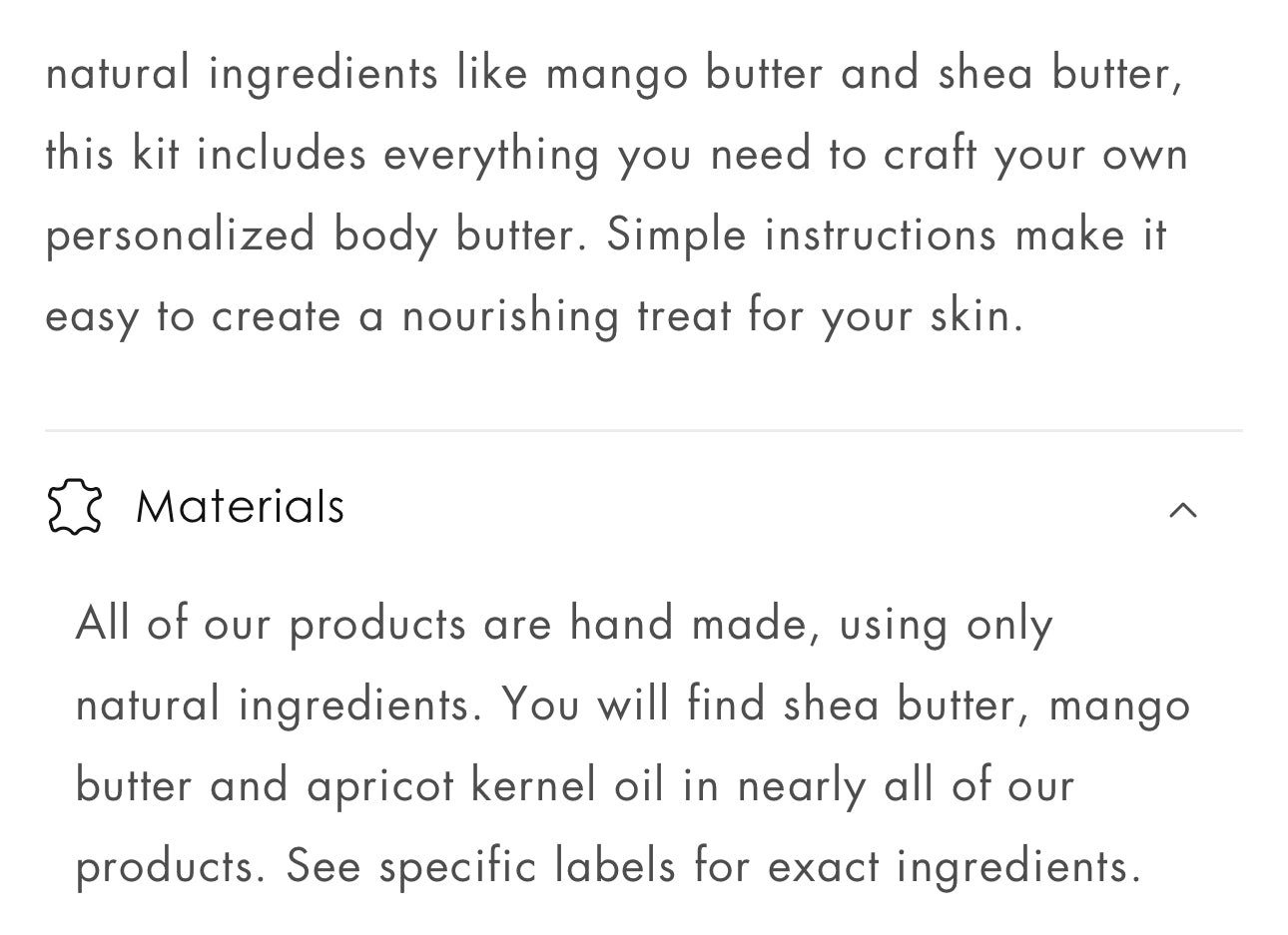 Body Butter Kits