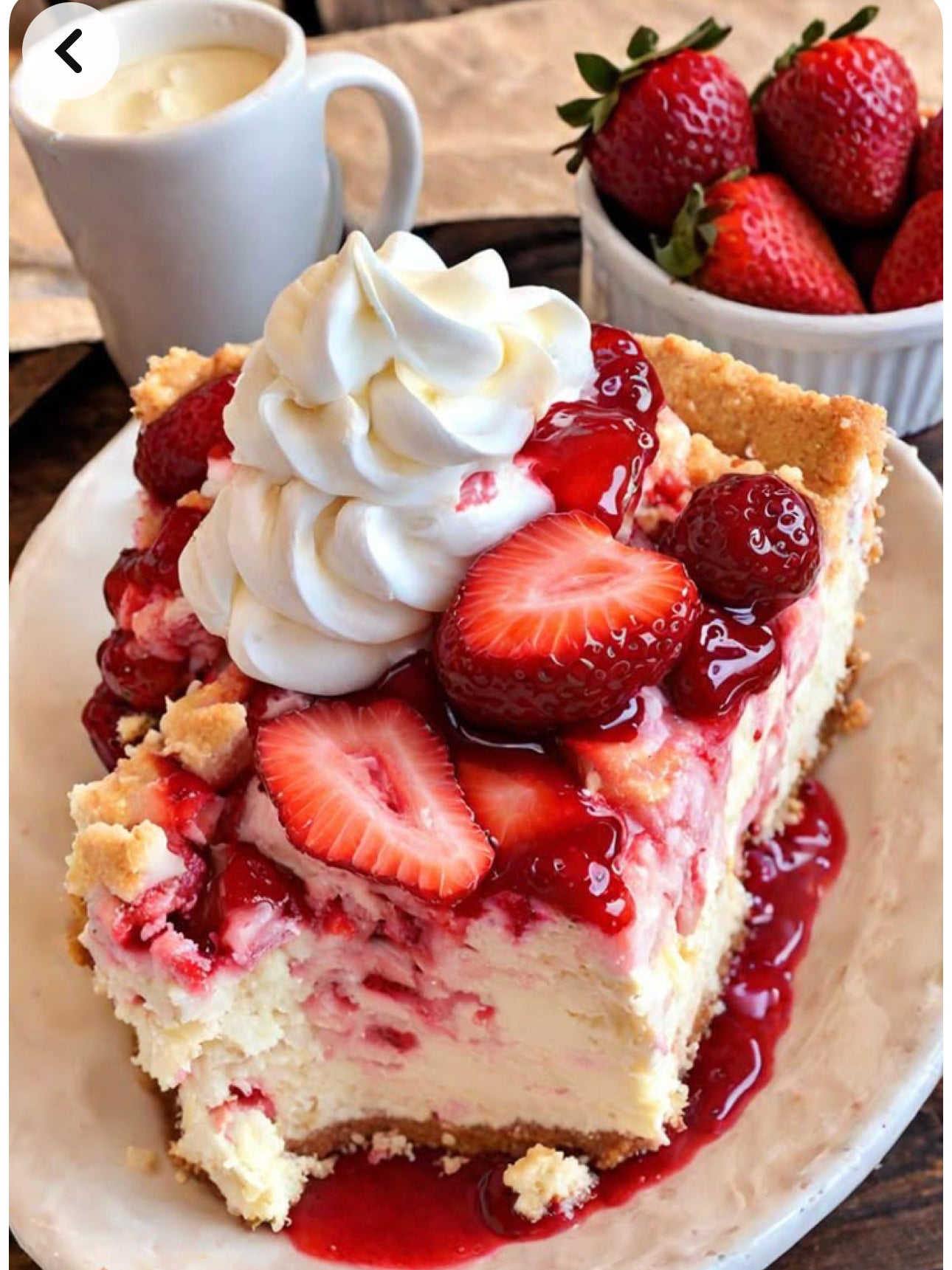 Strawberry Cheesecake Dip