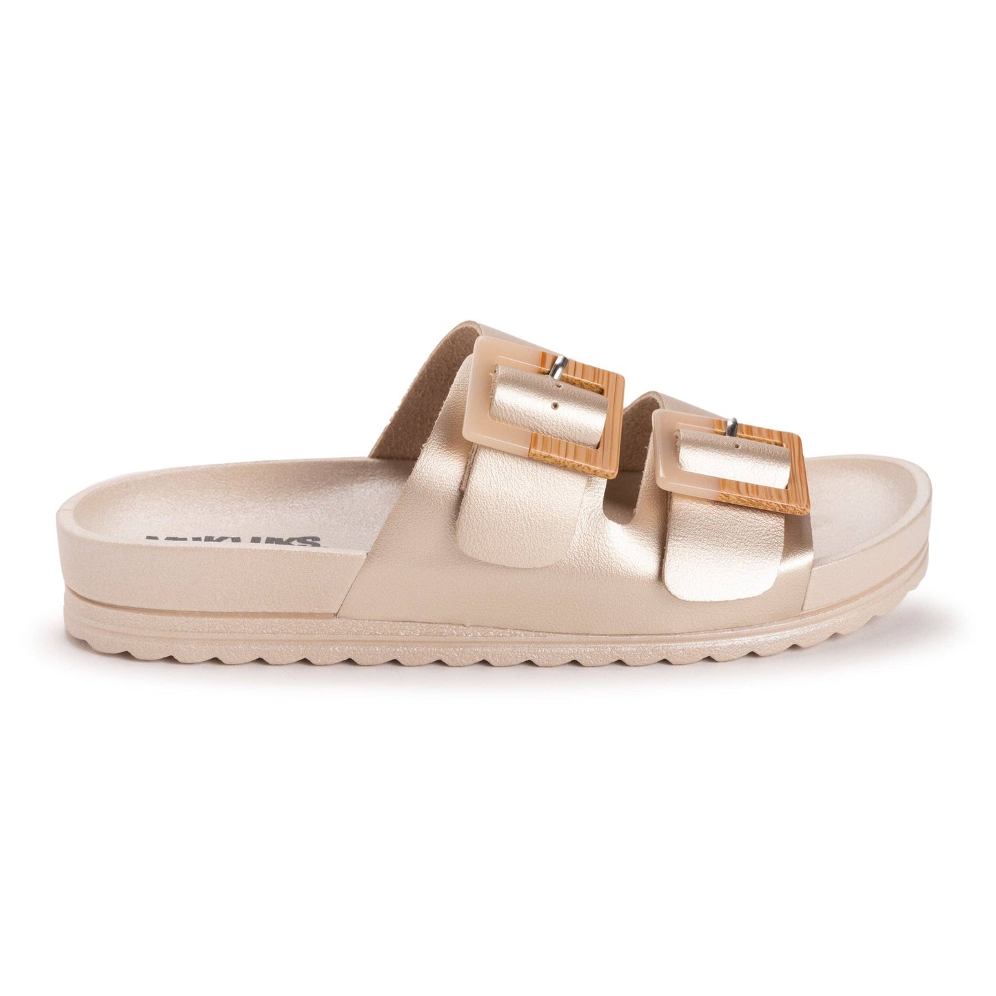Muk Luks Women's Grand Cayman Sandal: Blush / 7