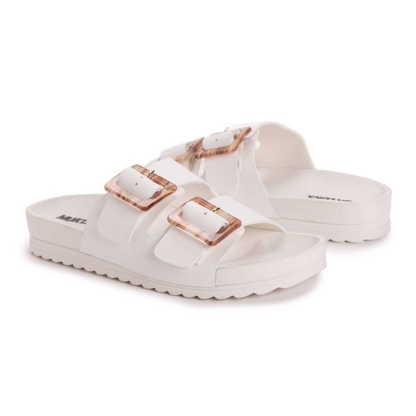 Muk Luks Women's Grand Cayman Sandal: Blush / 10