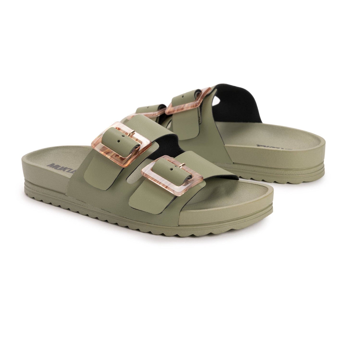 Muk Luks Women's Grand Cayman Sandal: Blush / 7