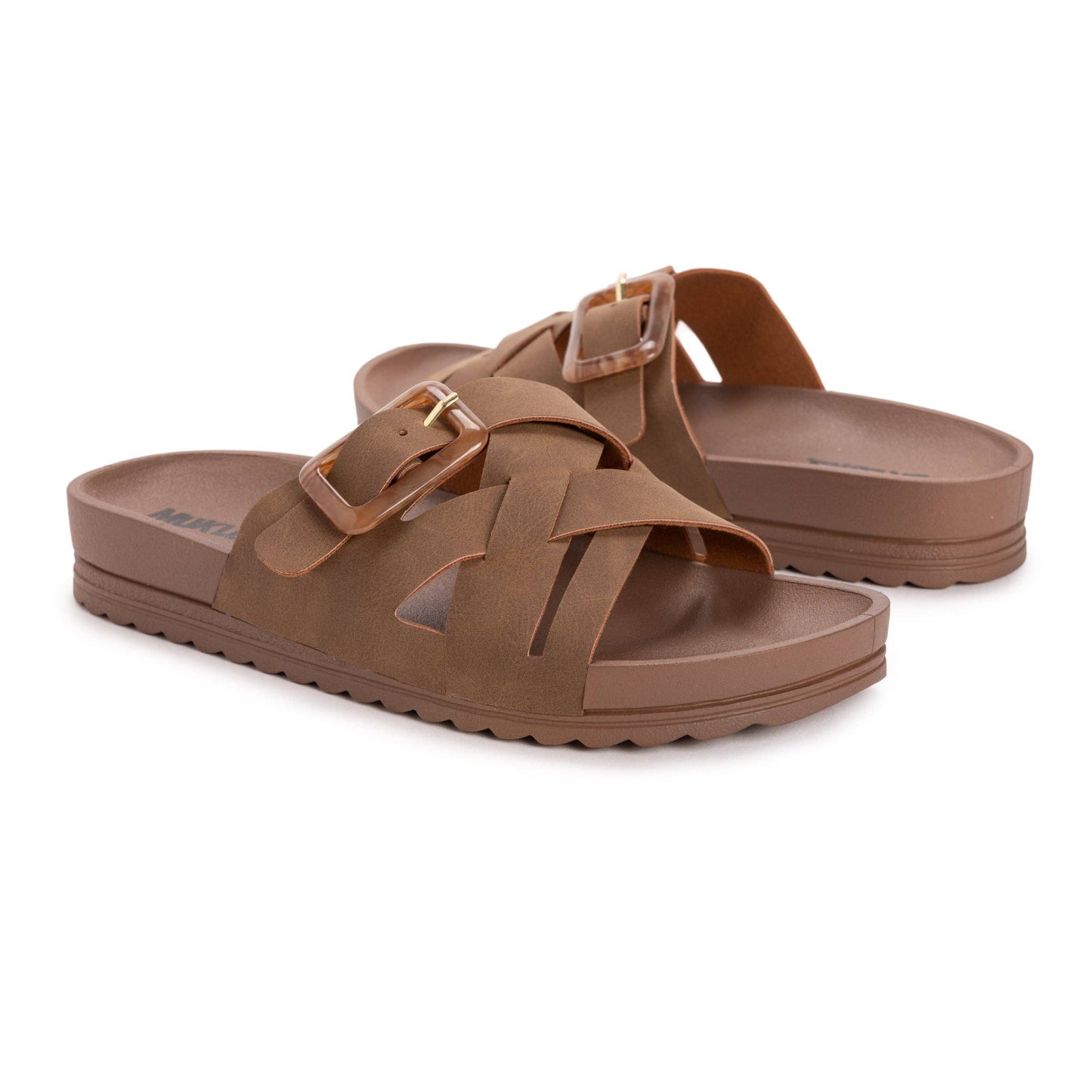 Muk Luks Women's Grand Shayna Sandal: Black / 10